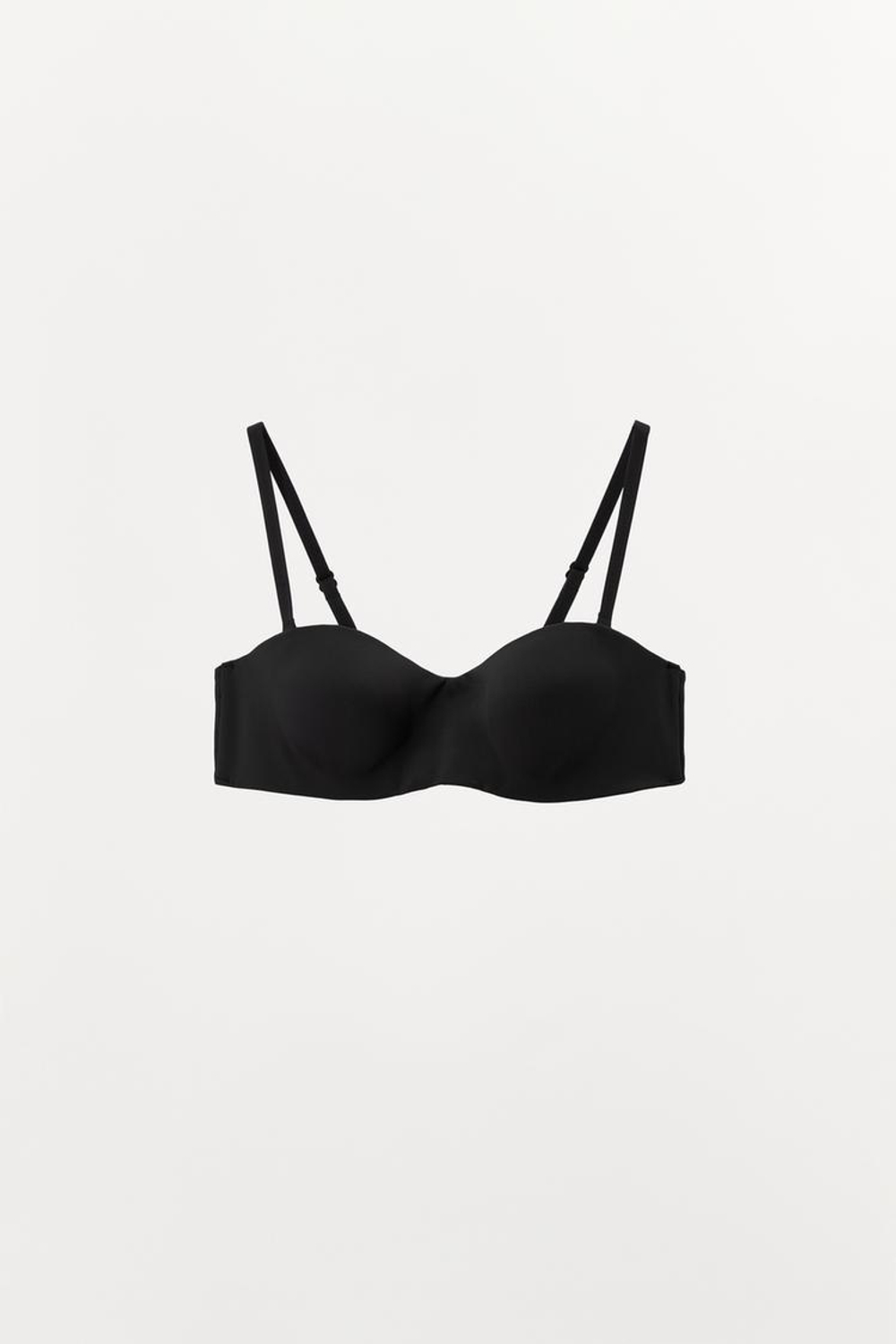 ZARA БЮСТГАЛЬТЕР-БАНДО ИЗ ПОЛИАМИДА, ЧЕРНЫЙ
