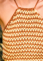 Топ крючком "Brigitte"