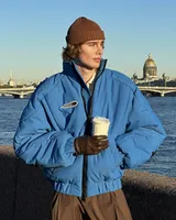 Синий бомбер 