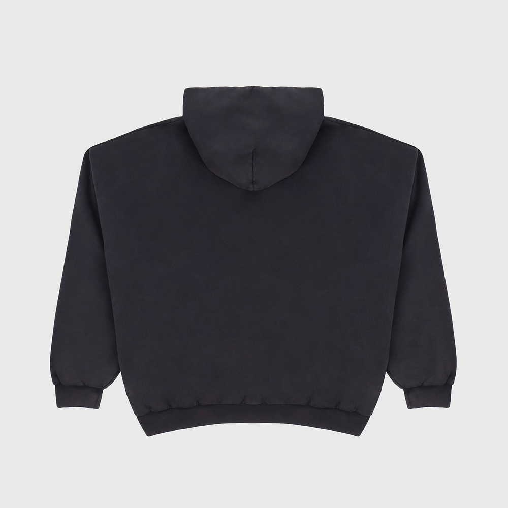 Худи Yeezy x Gap Oversized Unreleased Poetic Black