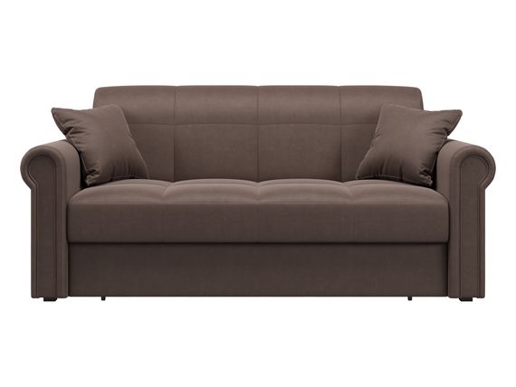 Диван Палермо 1,2 - Велютто/Velutto  23 шоколад/кант Велютто/Velutto  23 шоколад