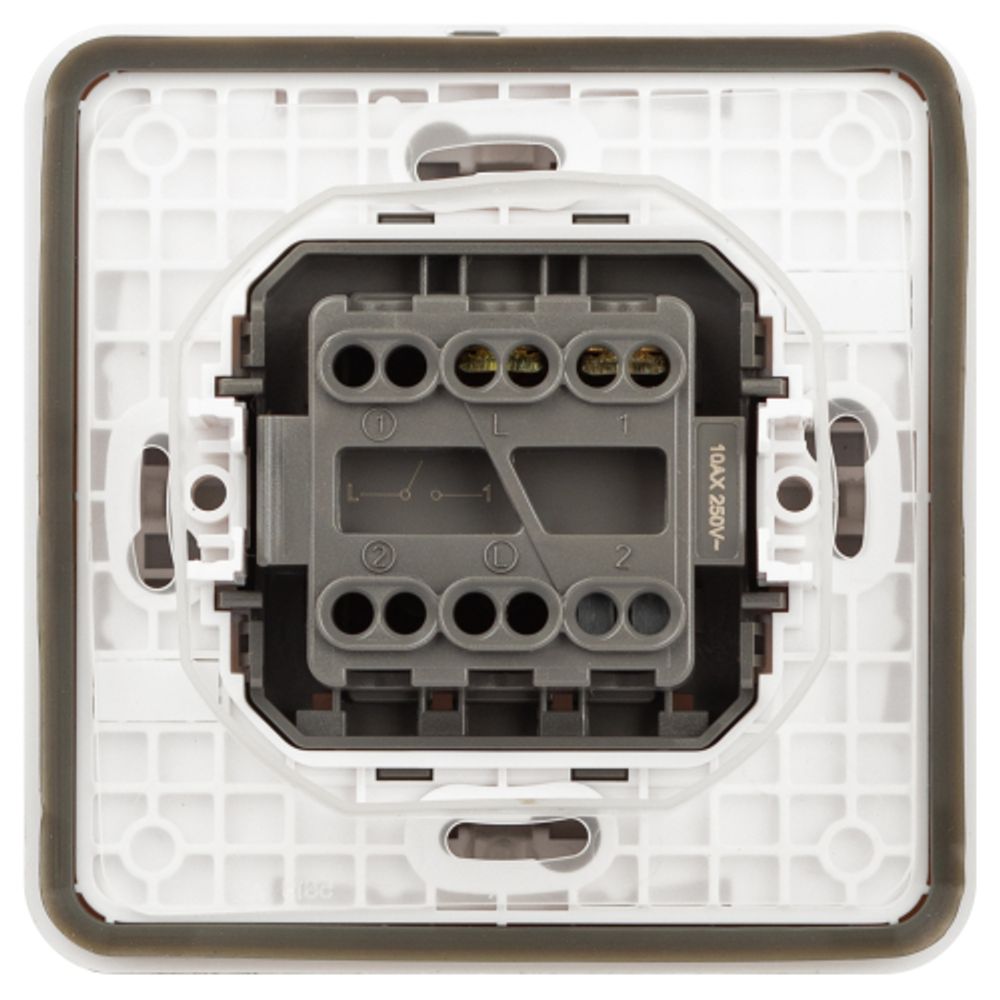 Выключатель ЭРА Эксперт 11-1521-01 IP55 10АХ-250В СУ белый