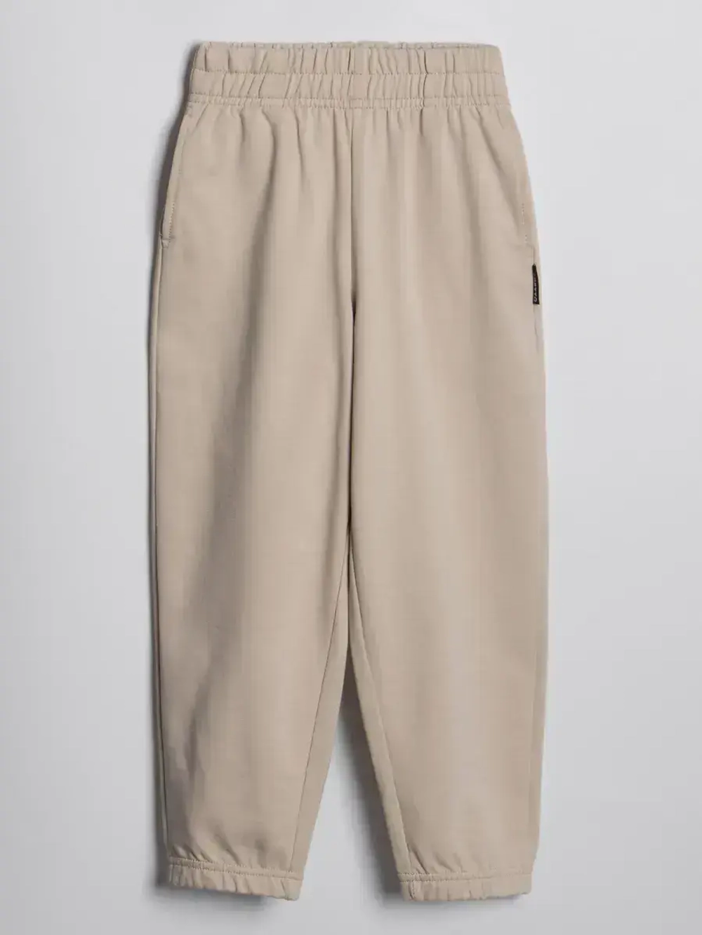 Бежевые брюки для девочки на осень