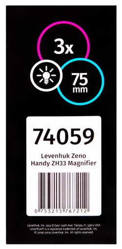 Лупа ручная Levenhuk Zeno Handy ZH33 - фото 11