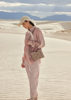 POLENE СУМКА NODDE, ТЕМНО-СЕРЫЙ