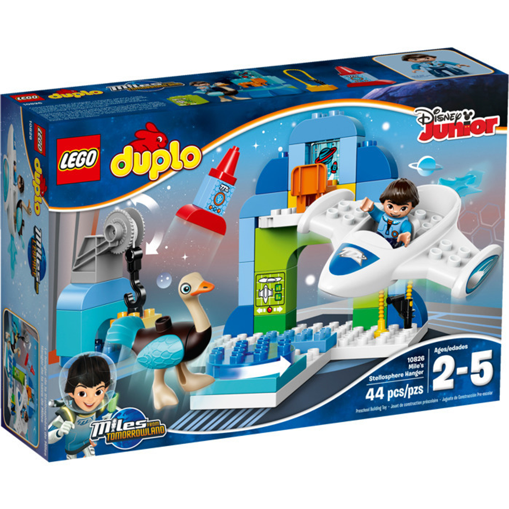 LEGO Duplo: Стеллосфера Майлза 10826 — Miles' Stellosphere Hangar — Лего Дупло