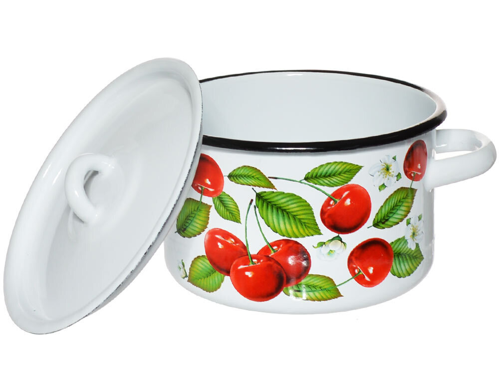 Набор кастрюль "Вишня ягоды"
