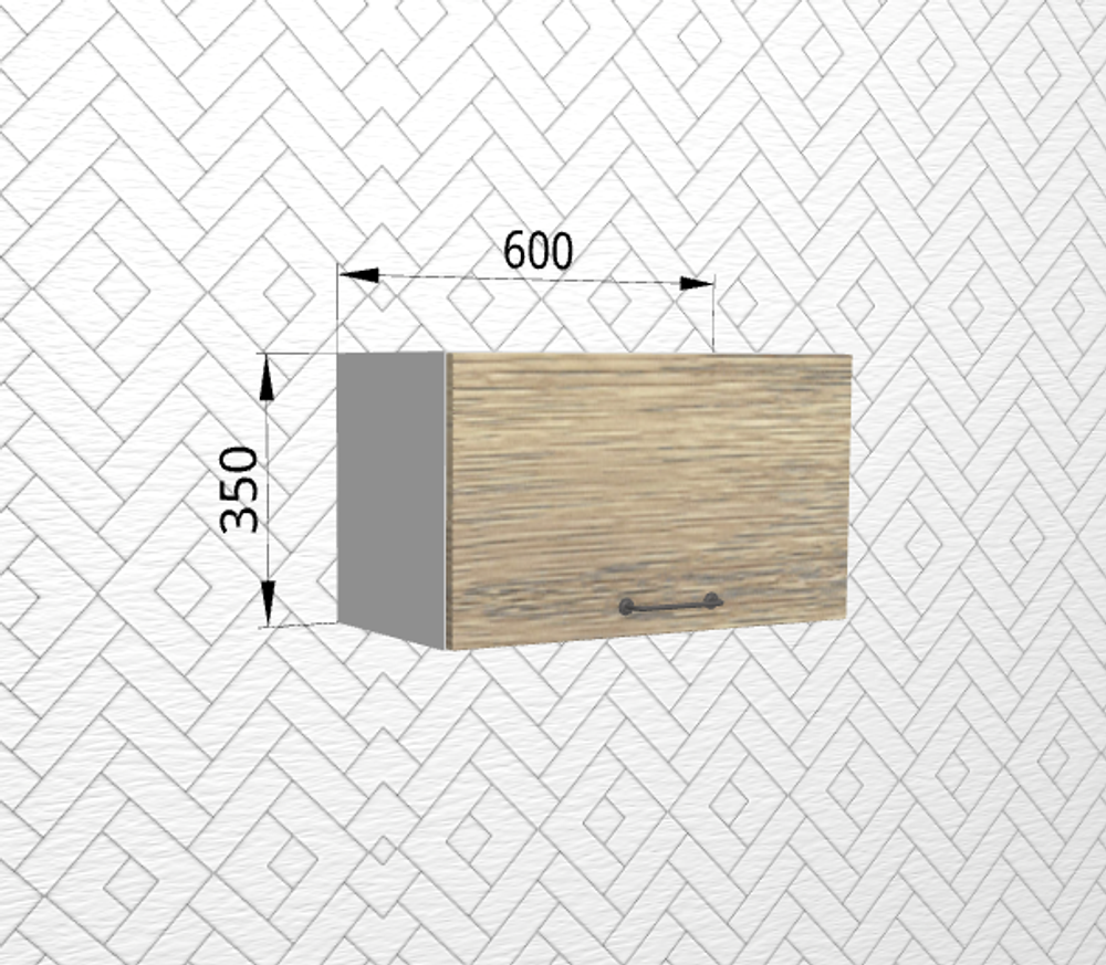 Лофт Дуб майский ПГ 600