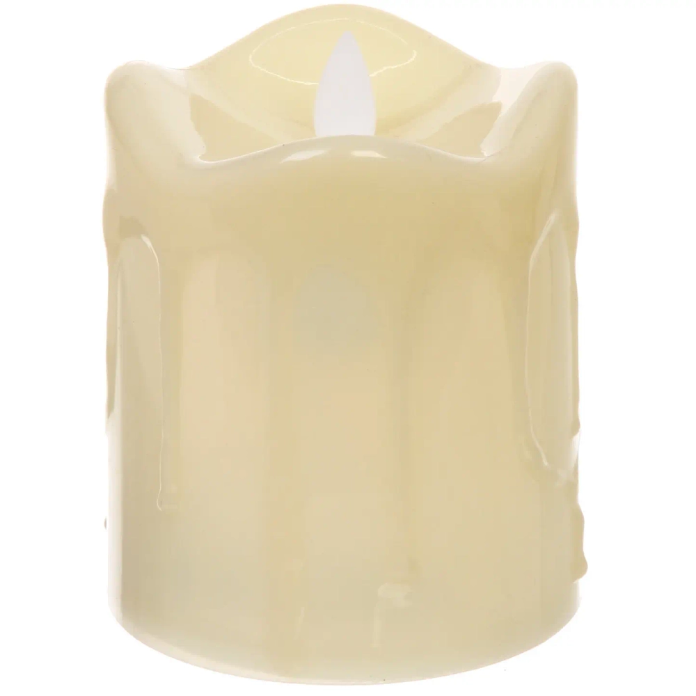 Сувенир с подсветкой «Свеча - Сияние» 9*10 см (работает от батареек 3 ААА)