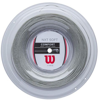 Теннисные струны Wilson NXT Soft (200 m) - Серебро