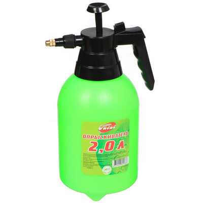 Опрыскиватель 2 л, пластик, Лазурит, 011474, зел
