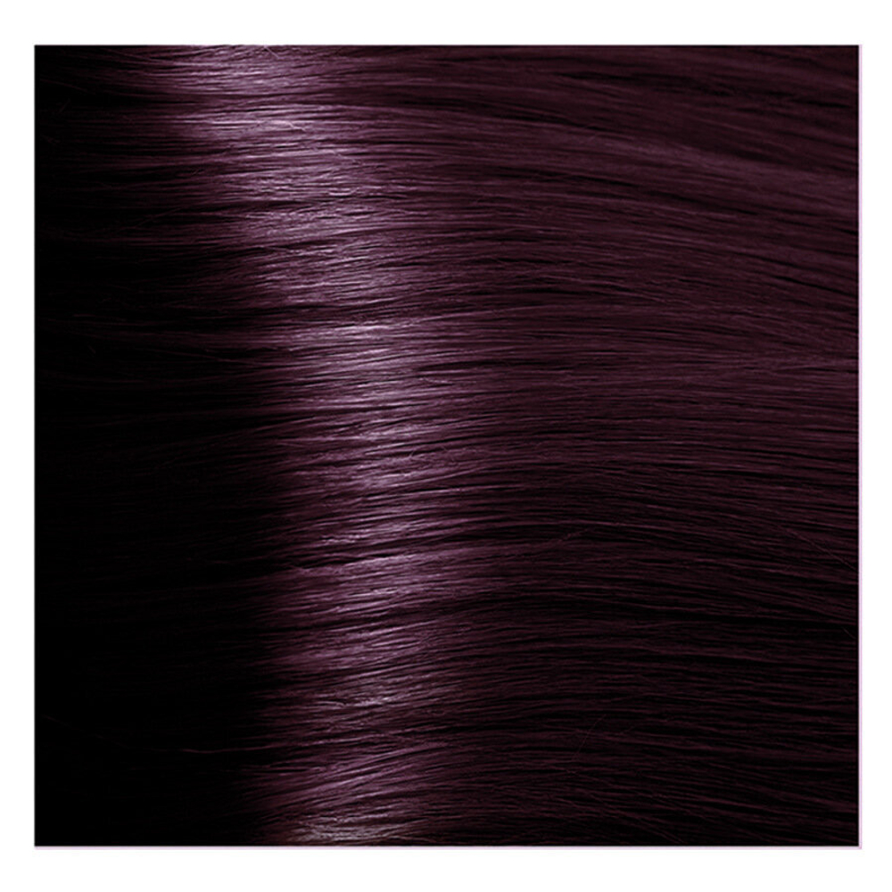 5.62 крем-краска для волос, светло-коричневый красно-фиолетовый / Studio Kapous Professional 100 мл