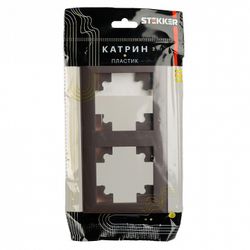 Рамка на 2 поста Stekker Катрин 39818