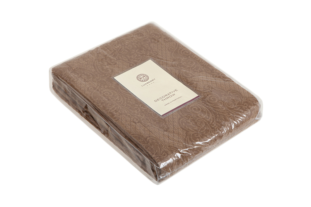 Покрывало 200x220 Luxberry Louvre бронзовое