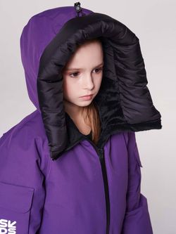 Комбинезон детский пуховый BASK kids YETI фиолетовый