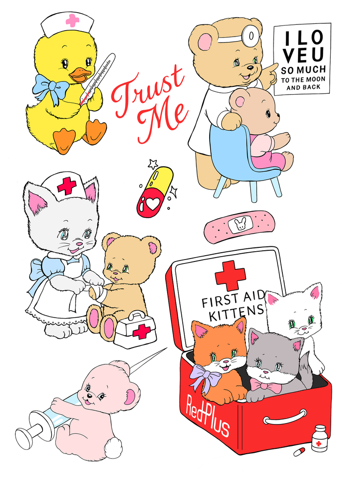 Стикерпак Кьют