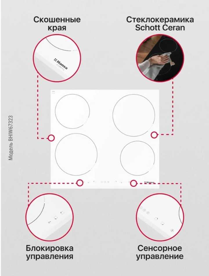 Индукционная панель Hansa BHIW67323