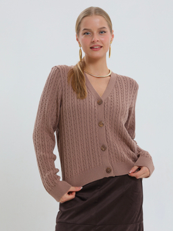 Кардиган «Мелкие косички»