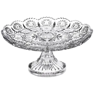 Конфетница на ножке muza crystal 18*18*9,5 см.