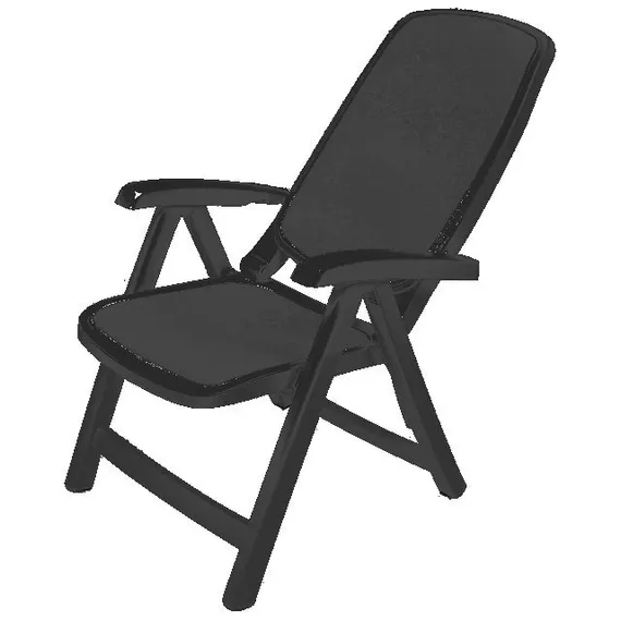 Кресло складное Delta, антрацит