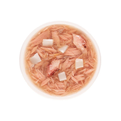 Суп "Деревенские лакомства" из тунца с кальмаром и макрелью 35г