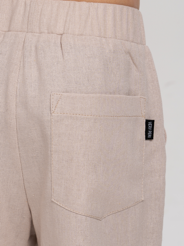 Костюм льняной с шортами