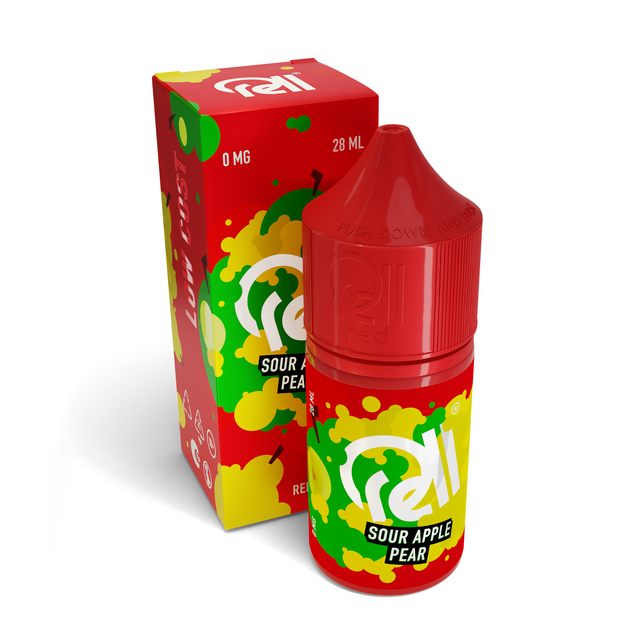 Rell Red 28 мл - Sour Apple Pear (0 мг)