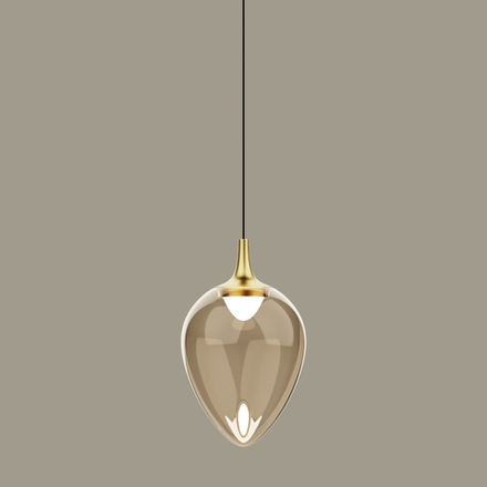 Подвесной светильник MD24001012-1A brass/champagne