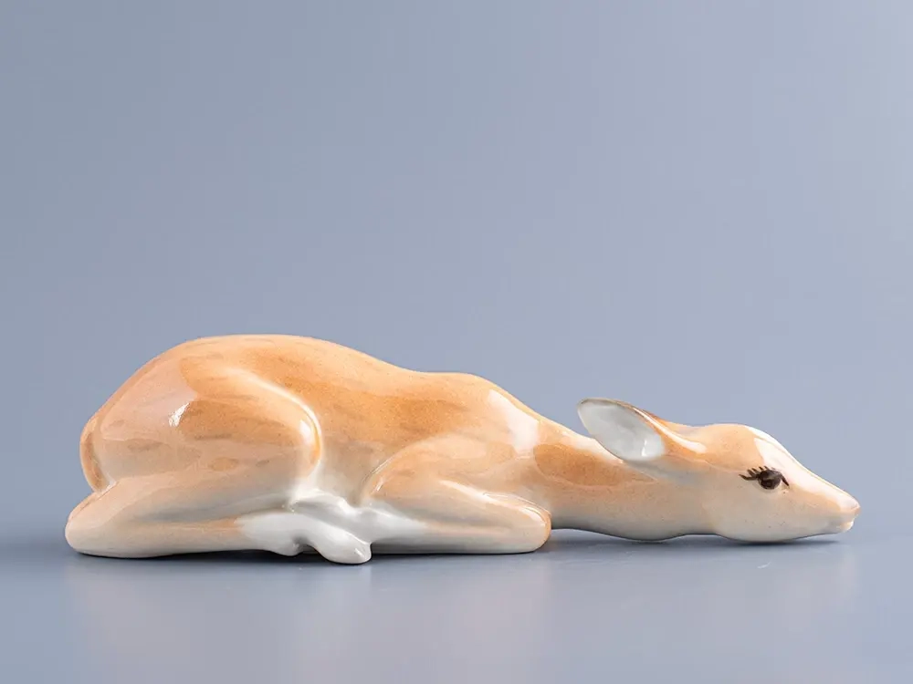 Скульптура Ланенок лежащий арт. 82.01054.00.1