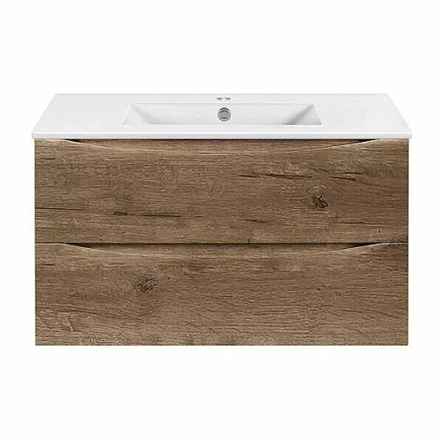 Тумба с раковиной Vincea Mia Slim 900 V.Oak