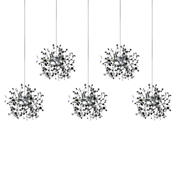 Комплект с подвесной люстрой Lightstar Extra (721134-5+572164-1) L5PL721134