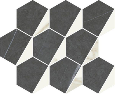 Мозаика Metropolis Mosaico Hexagon Cold (620110000159)