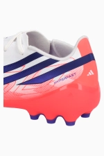 Бутсы adidas F50 League Hyperfast AG Junior - белый