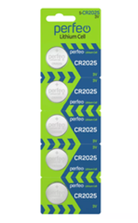 Батарейки CR2025/5BL литиевые дисковые Lithium Cell 3V, 1 шт.