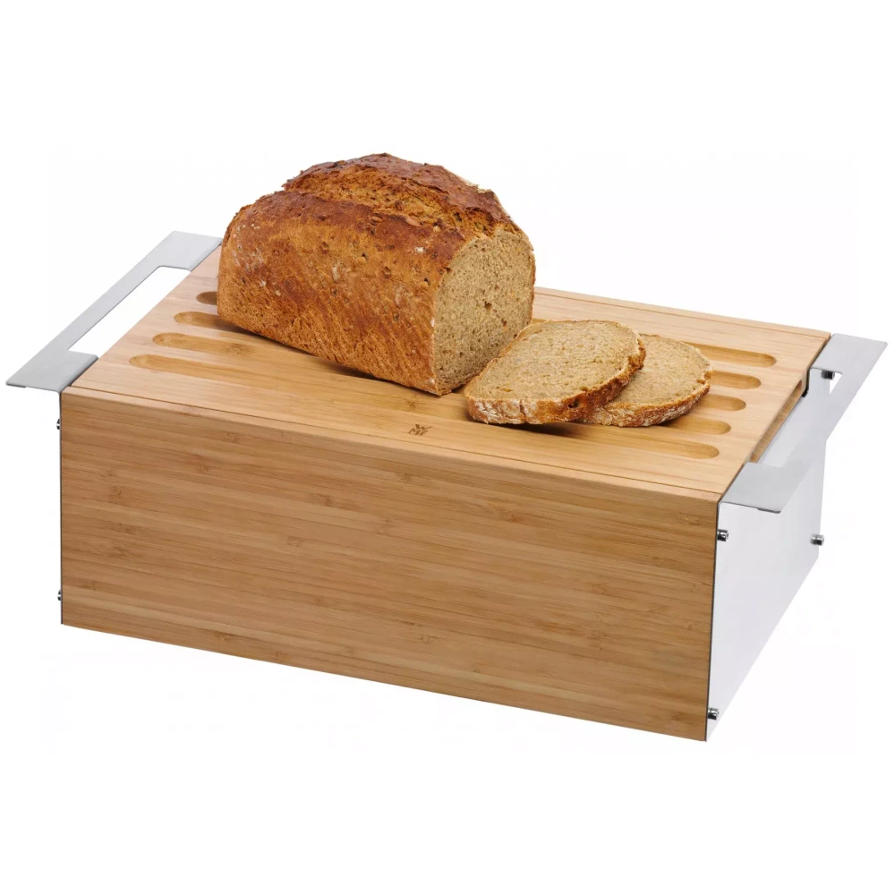 WMF - Бамбуковая хлебница Gourmet с разделочной доской / артикул   06 3446 6040  / GTIN 4000530645265