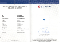 Сапфир, Круг, 3 шт / 7 карат, Шри-Ланка