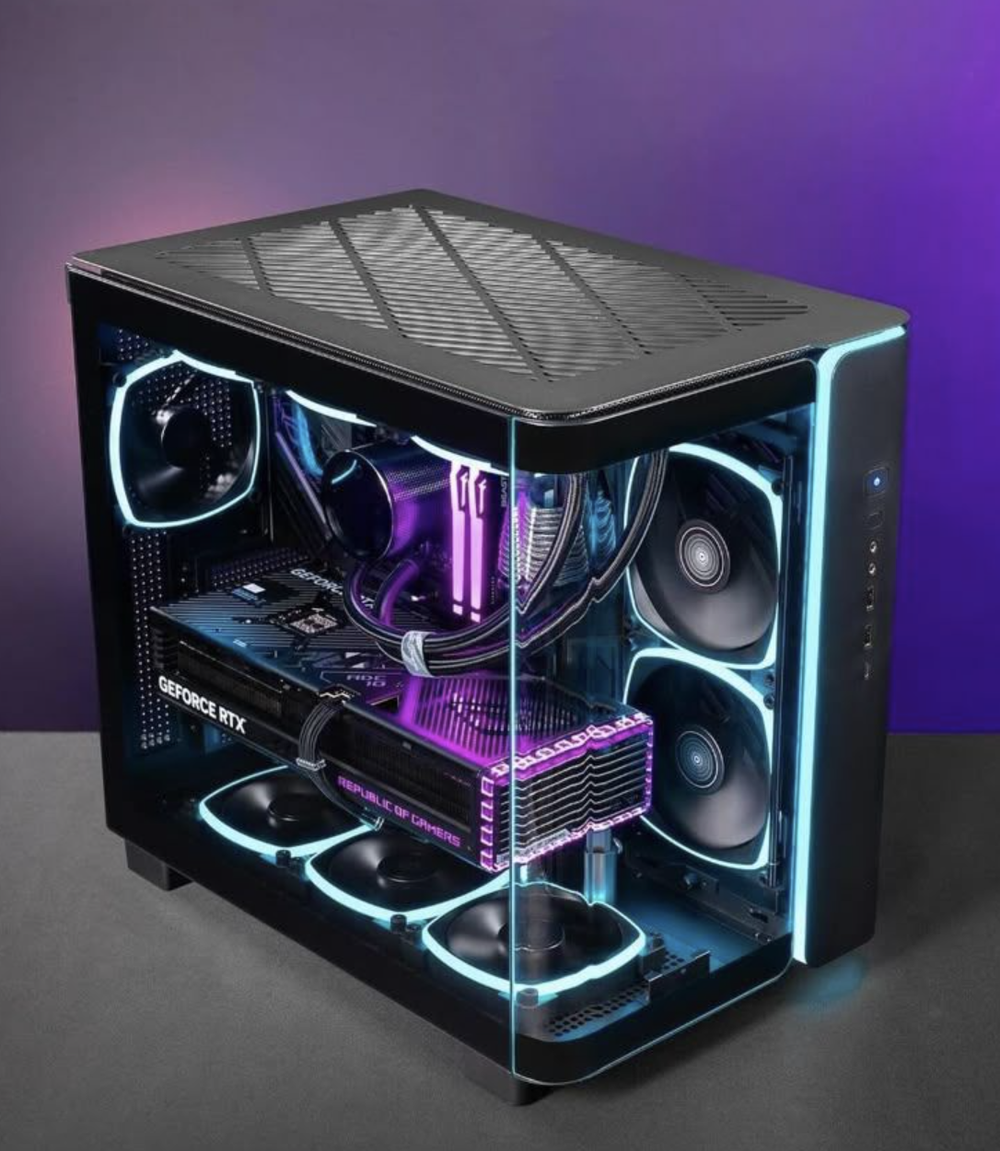 RTX5080 16Gb игровой компьютер RYZEN 7 9800X3D /X870/ 64GB DDR5/SSD 2ТБ/850W 80+ /Win 11 PRO