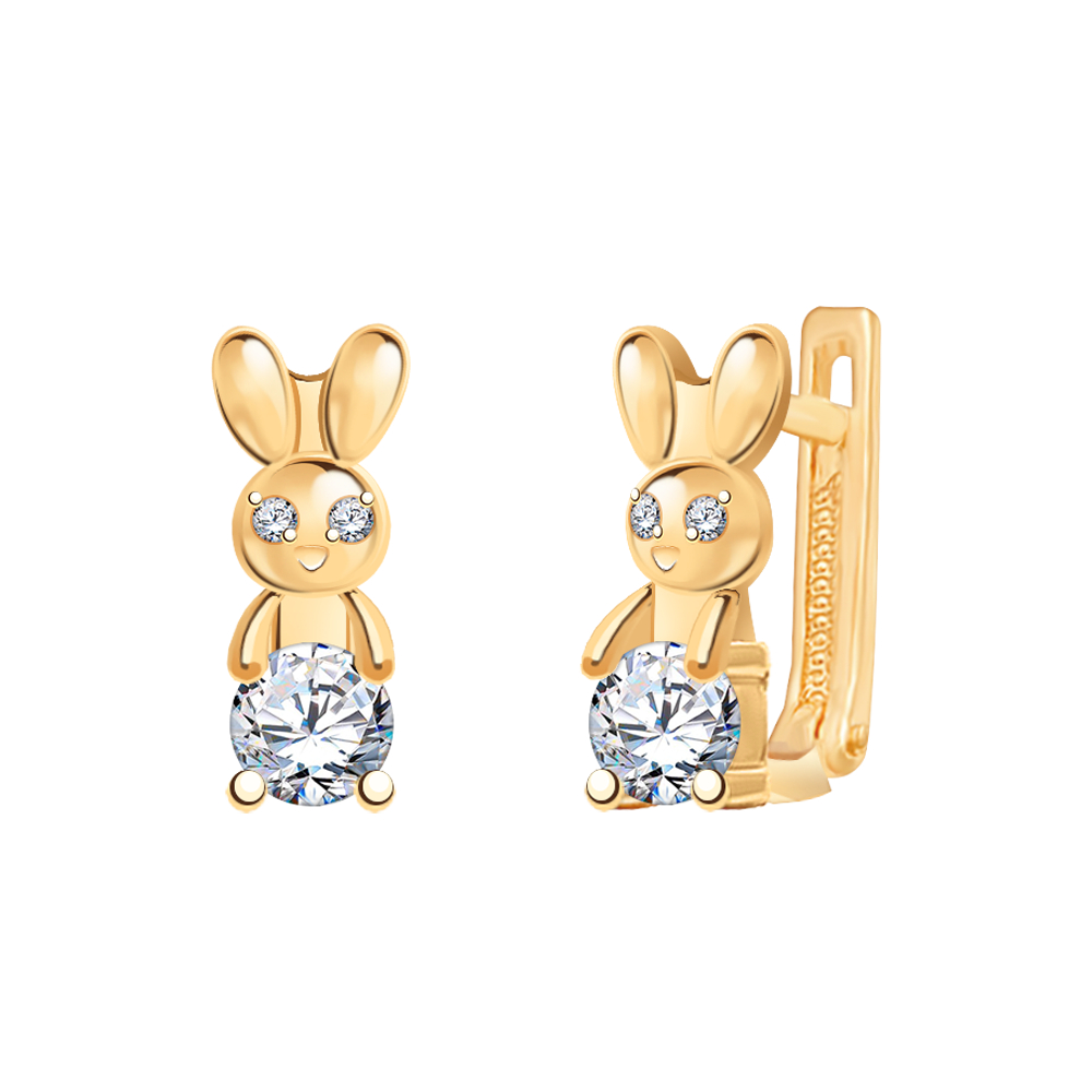 Серьги из золота 585 пробы