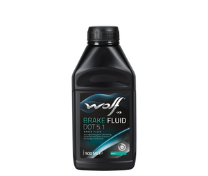 Жидкость тормозная Wolf Brake Fluid Dot 5.1 500 мл