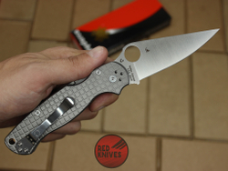 Нож Spyderco Paramilitary 2 FRAG (Титан) C81TI2 FRAG