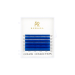 Синие ресницы Barbara MINI MIX - 6 линий