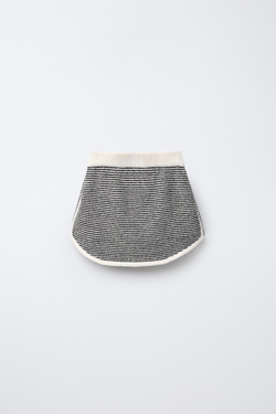 ZARA ЮБКА ИЗ МАХРОВОЙ ТКАНИ В ПОЛОСКУ, ПОЛОСКИ