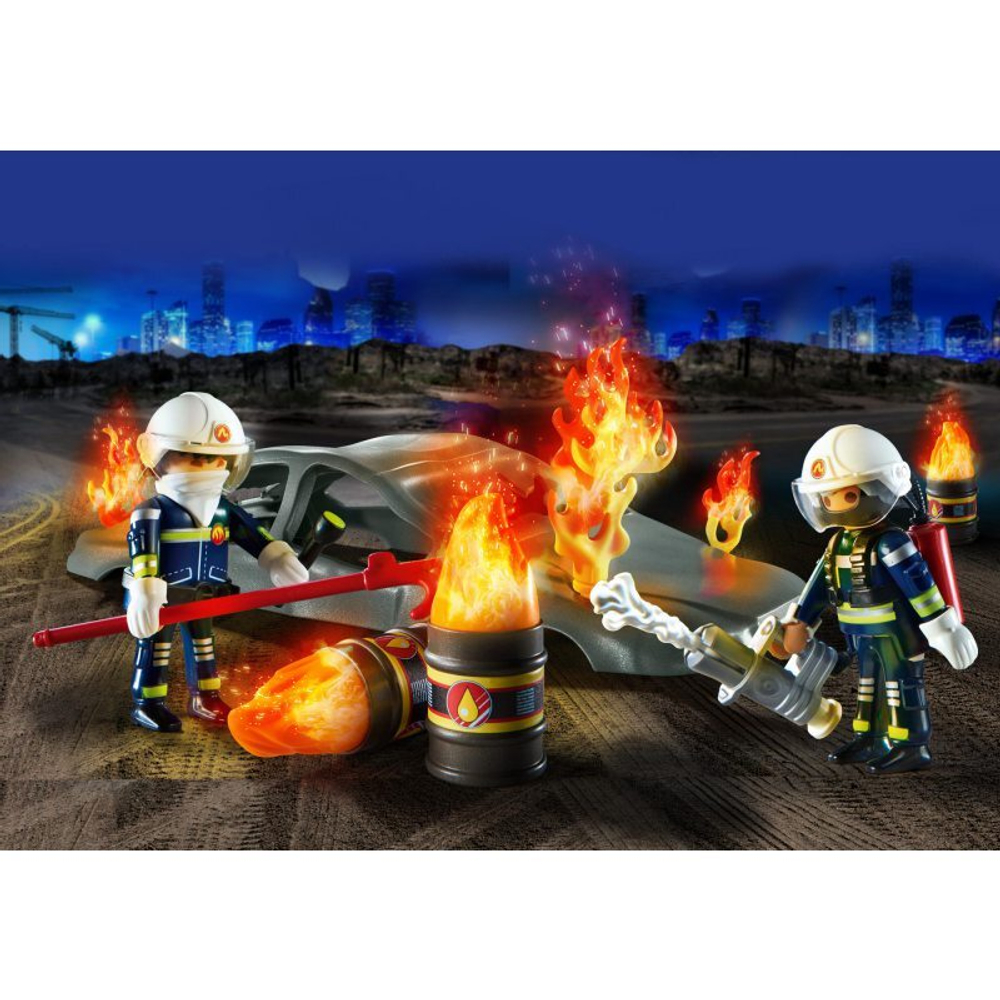 Playmobil - Стартовый пакет Упражнения пожарной команды 70907