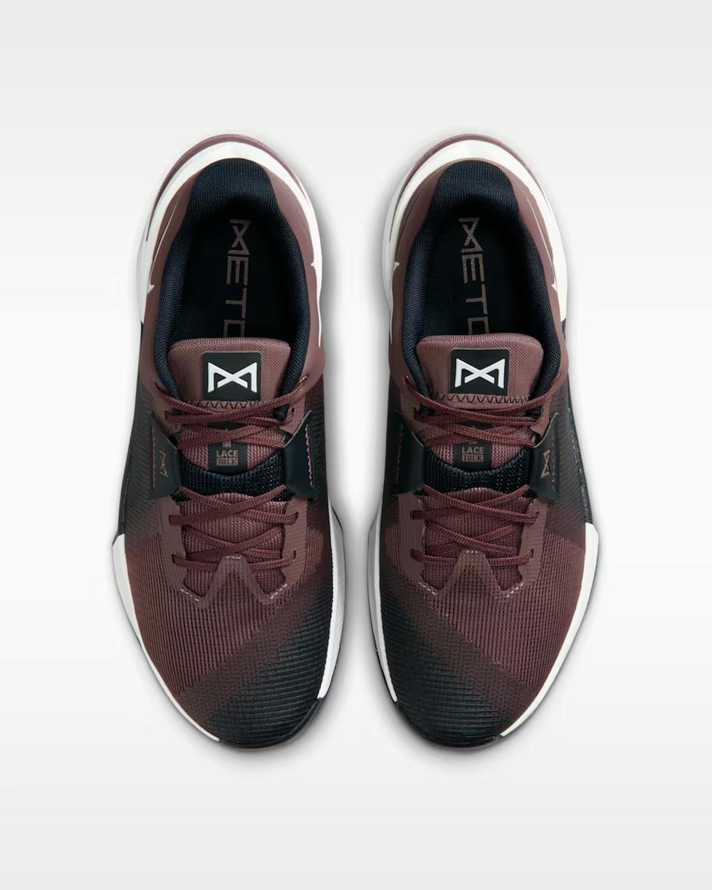 Кроссовки мужские Nike Metcon 10 (Вишнево-Черные)