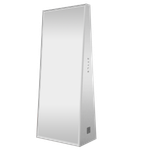 Парикмахерское зеркало МД-101А, двухстороннее, с подсветкой