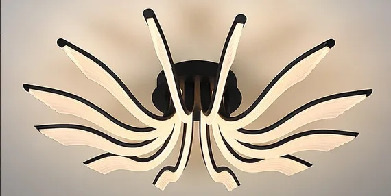 9353/12S BK (1) Люстра (RL) #