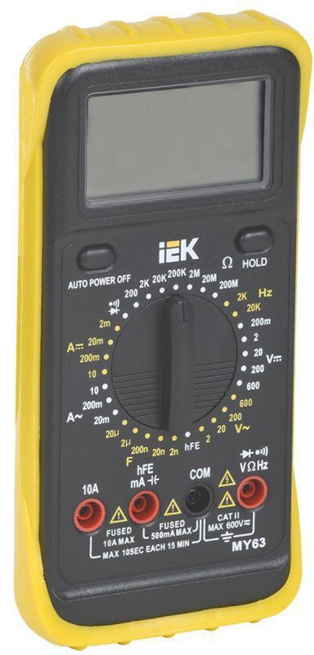 Мультиметр цифровой Professional MY63 IEK TMD-5S-063