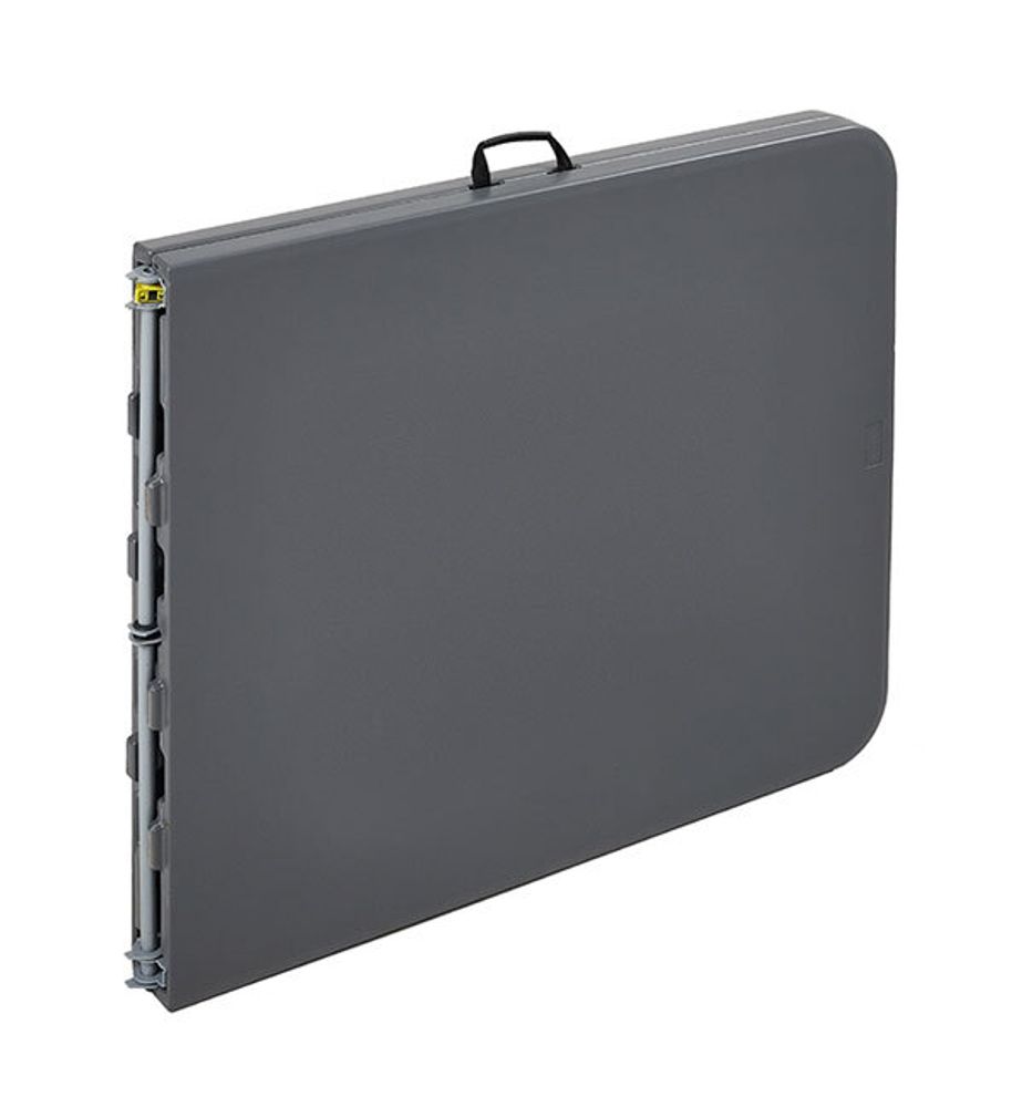 Стол-книжка пластиковый разборный серый