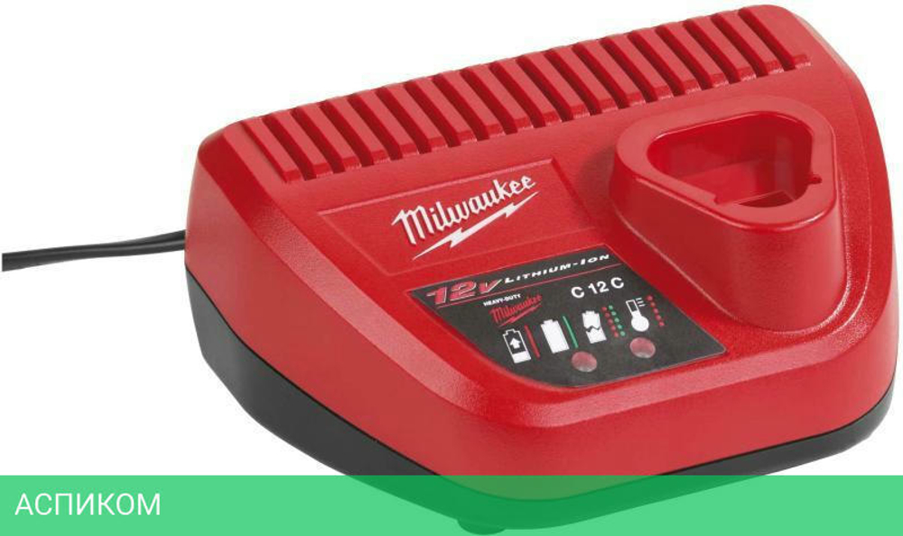 Аккумулятор с зарядным устройством для инструмента Milwaukee M12 NRG-402 (4933459211)