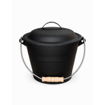 Набор каминный EVEREST LB51-B (ведро, совок, щётка) (21*17см)
